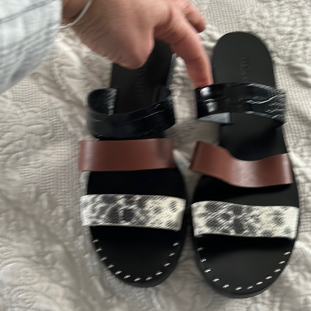 Leather sandal 8.5